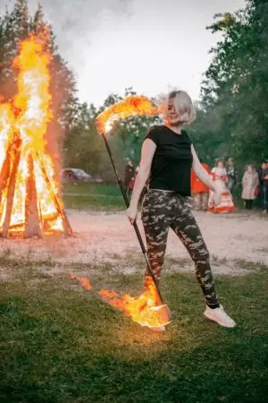 Огненное шоу "Embrace of Fire" г.Нефтеюганск
